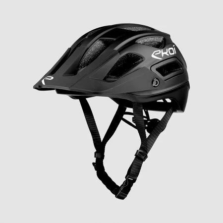 00964þCASQUE VTT EKOI ROC FOREST Noir mat