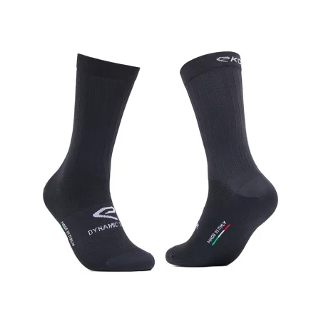 01190þChaussettes vélo EKOI Perf Aéro DYNAMIC LINE 18 cm Noires