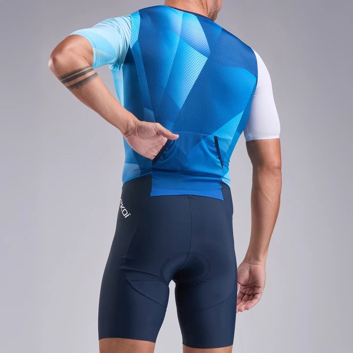 COMBINAISON TRIATHLON EKOI PERF GEOMETRIC – Image 2